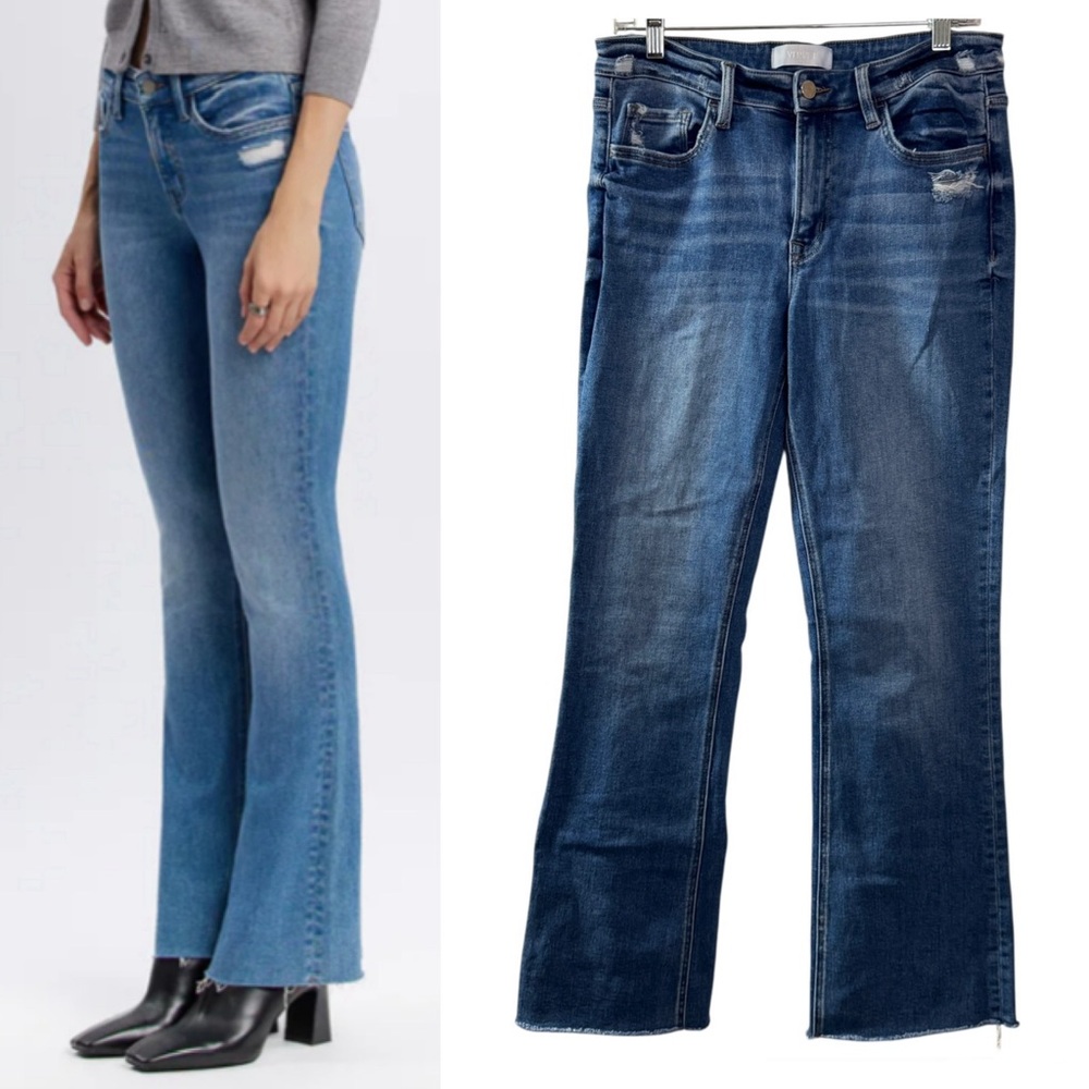 Women's Blue Boot Cut Jeans